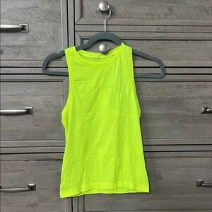 Lululemon Athletica Neon Yellow Tank Top